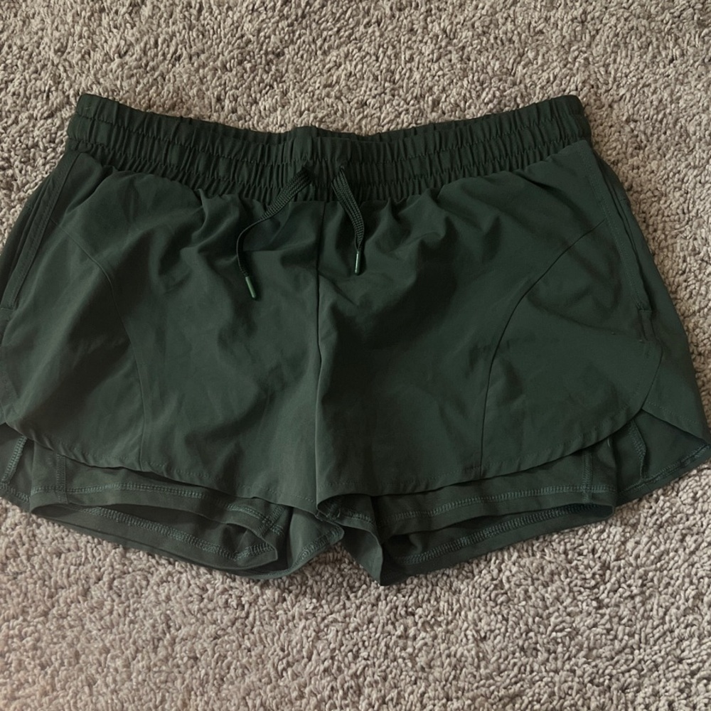 Avia Forest Green Women's Athletic Shorts